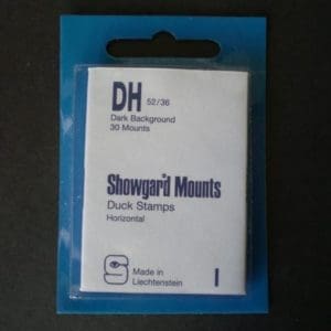 DH 52-36 US Duck Stamps-Black