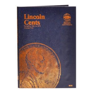 Lincoln Cents Coin Fold1974