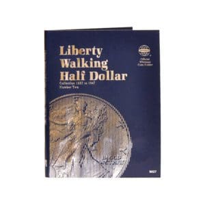 Liberty Walking Half Dollar Coin Folder