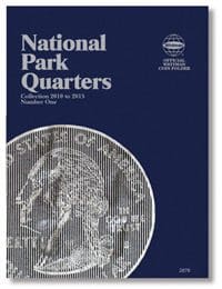 National Park Quarters Coin Folder