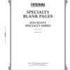 Specialty Blank Pages